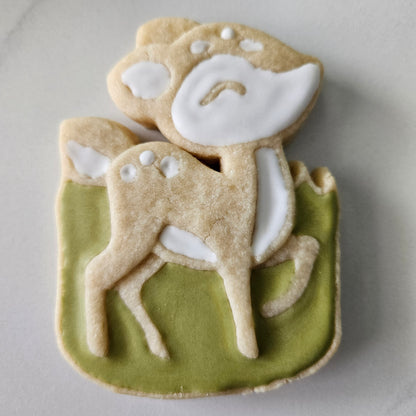 Deer DOUGH STAMP // READY TO FLOOD Stamp and Cookie Cutter Set