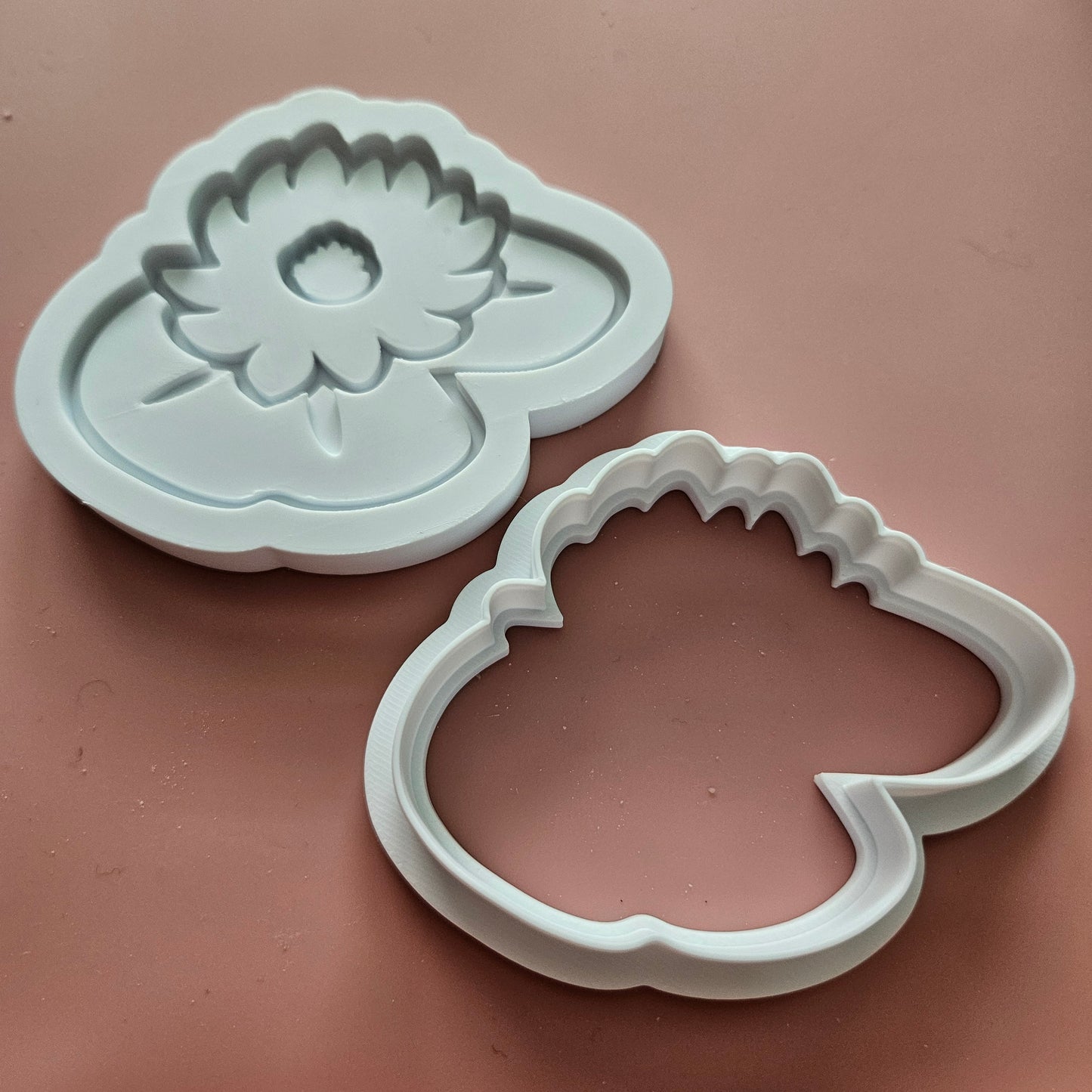 Lily Pad DOUGH STAMP // READY TO FLOOD Stamp and Cookie Cutter Set