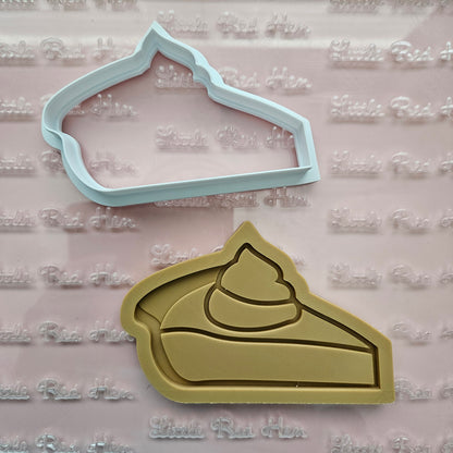 Pumpkin Pie READY TO FLOOD Buttercream Stamp and Cookie Cutter Set