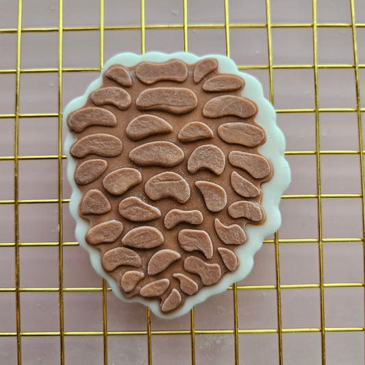 Pinecone Buttercream and Fondant Stamp and Cutter Set