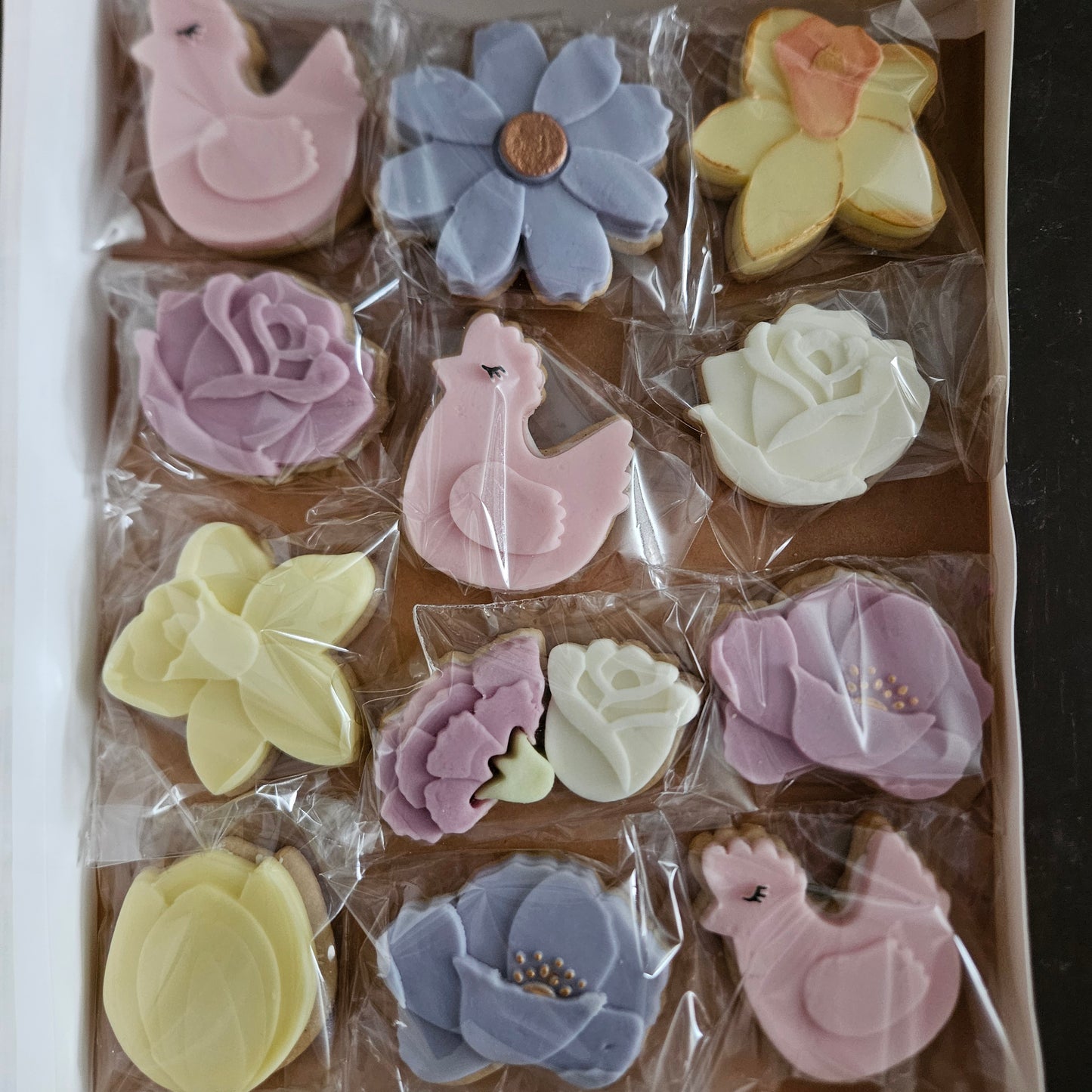 Daffodil Blossom Bloom Buttercream Fondant Stamp and Cookie Cutter Set