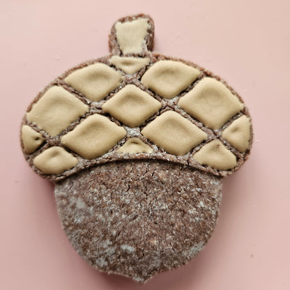 Acorn DOUGH STAMP // READY TO FLOOD Stamp and Cookie Cutter Set
