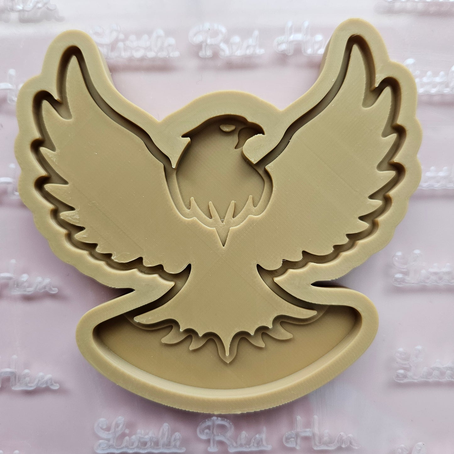 Americana Eagle READY TO FLOOD Buttercream Fondant Stamp and Cookie Cutter Set