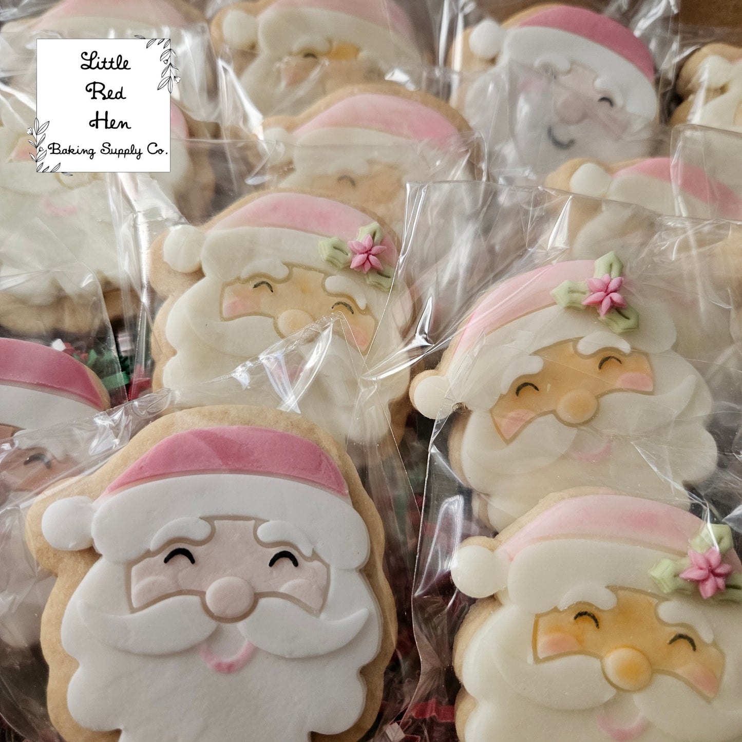 Santa Fondant amd Buttercream Stamp and Cutter Set