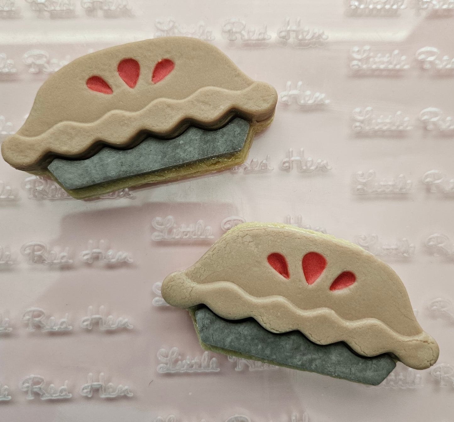 Pie Buttercream Stamp and Cookie Cutter Set