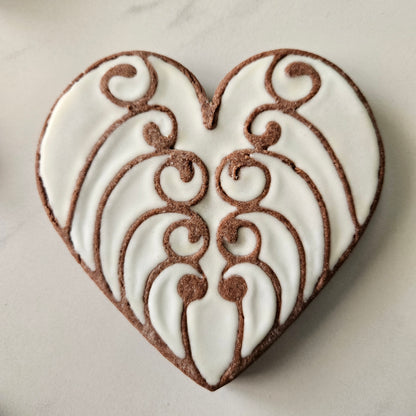Heart Gate DOUGH STAMP // READY TO FLOOD Stamp and Cookie Cutter Set