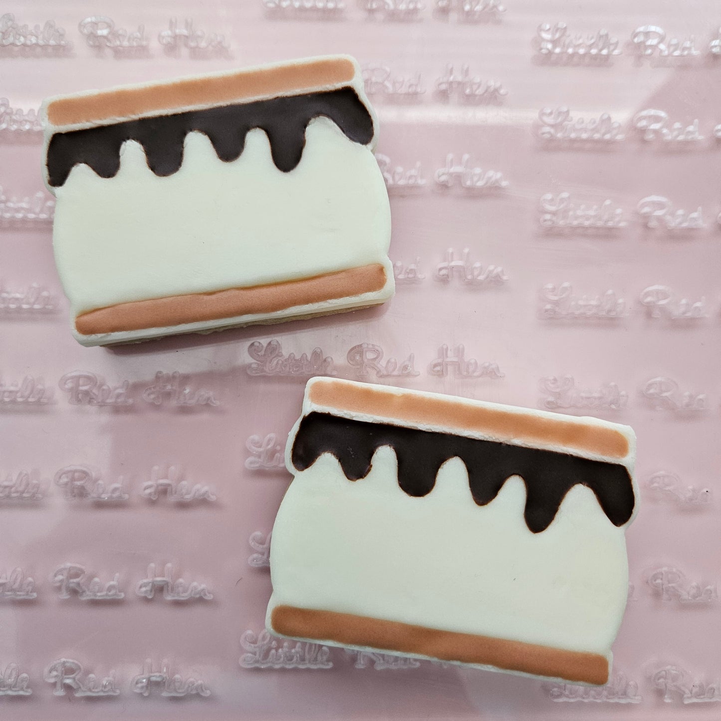 S'more READY TO FLOOD Buttercream Stamp and Cookie Cutter Set