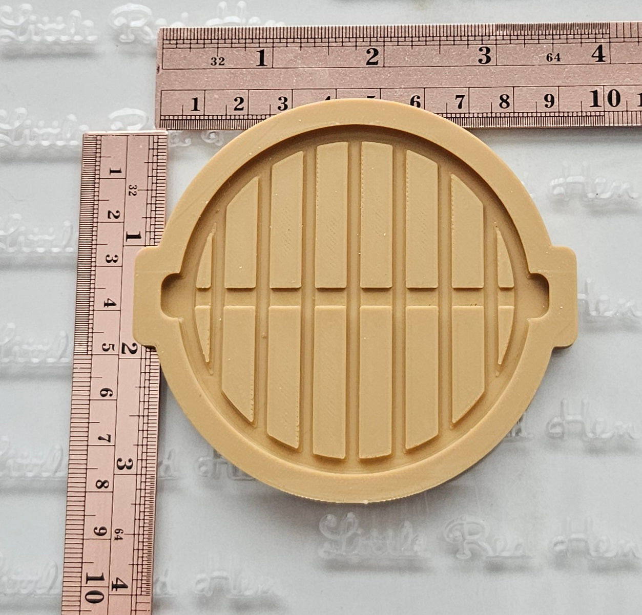 Grill Father's Day Buttercream Fondant Stamp and Cookie Cutter Set