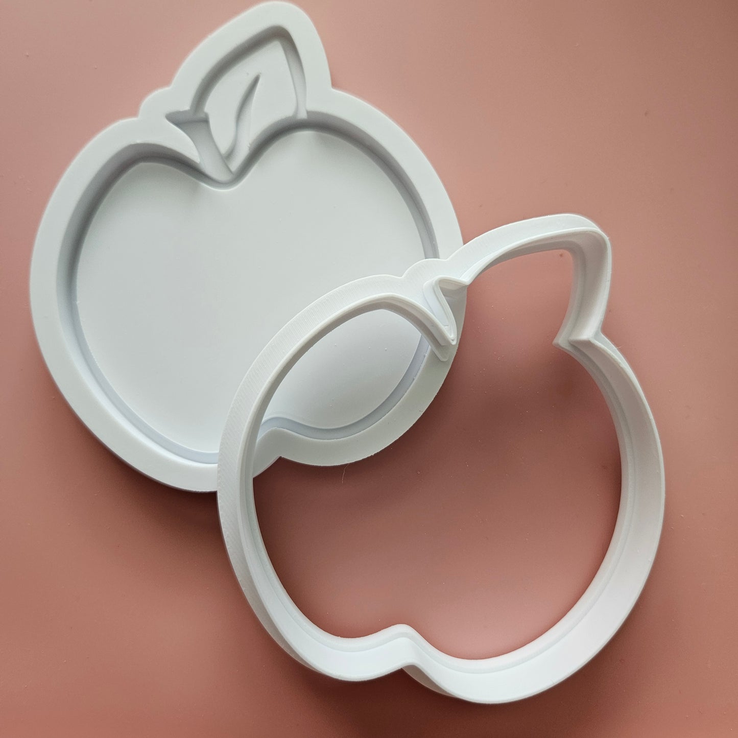 Apple DOUGH STAMP // READY TO FLOOD Stamp and Cookie Cutter Set