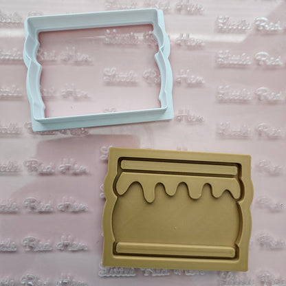 S'more READY TO FLOOD Buttercream Stamp and Cookie Cutter Set