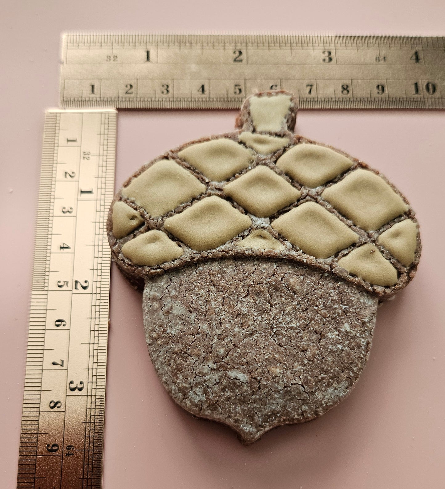 Acorn DOUGH STAMP // READY TO FLOOD Stamp and Cookie Cutter Set