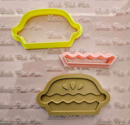 Pie Buttercream Stamp and Cookie Cutter Set