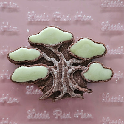 Tree Angel Oak DOUGH STAMP // READY TO FLOOD Stamp and Cookie Cutter Set