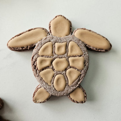 Sea Turtle DOUGH STAMP // READY TO FLOOD Stamp and Cookie Cutter Set