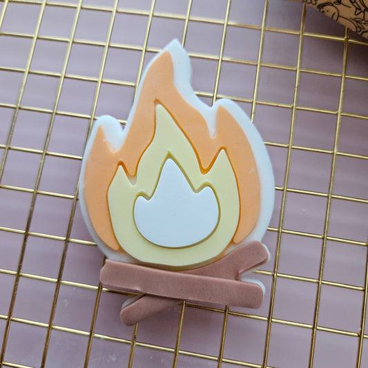 Camp Fire Fondant Stamp and Cutter Set