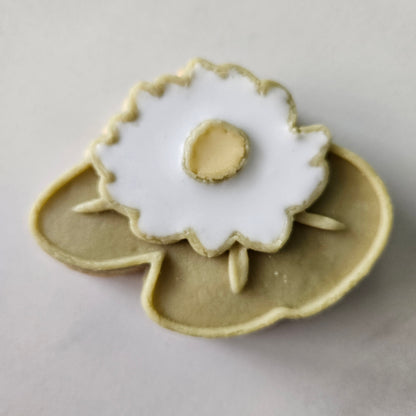 Lily Pad DOUGH STAMP // READY TO FLOOD Stamp and Cookie Cutter Set