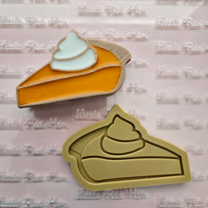 Pumpkin Pie READY TO FLOOD Buttercream Stamp and Cookie Cutter Set