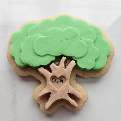 Sweetheart Tree Fondant and Buttercream Stamp and Cutter Set