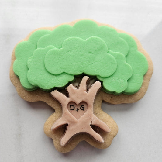 Sweetheart Tree Fondant and Buttercream Stamp and Cutter Set