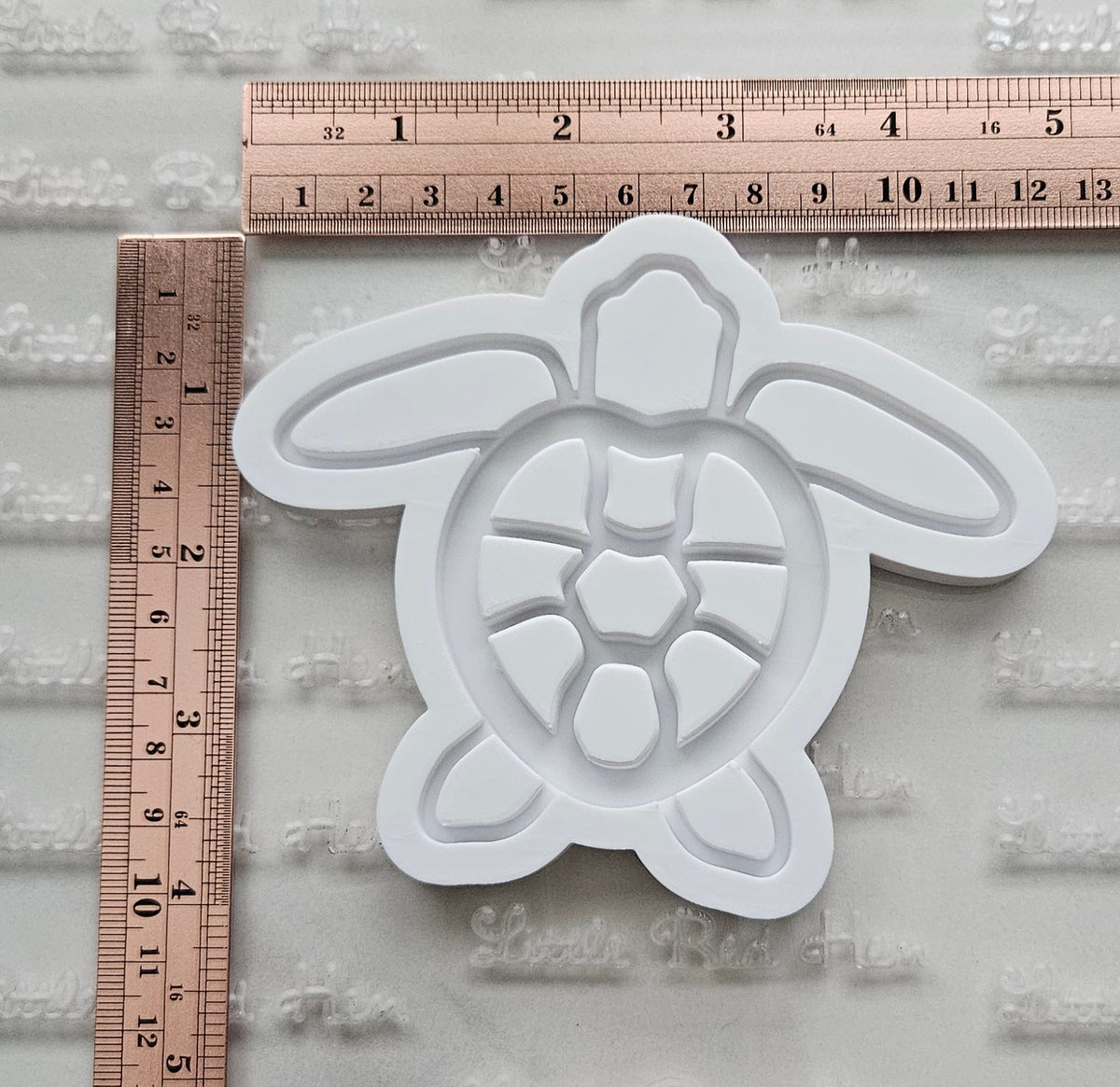 Sea Turtle DOUGH STAMP // READY TO FLOOD Stamp and Cookie Cutter Set