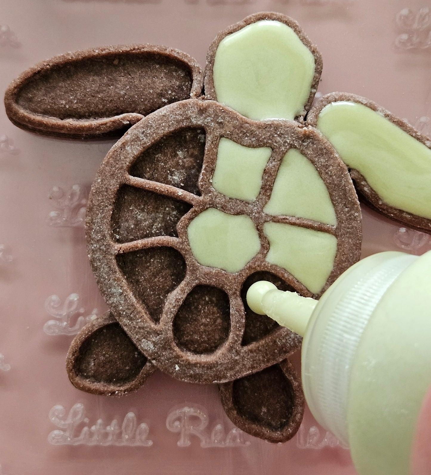 Sea Turtle DOUGH STAMP // READY TO FLOOD Stamp and Cookie Cutter Set