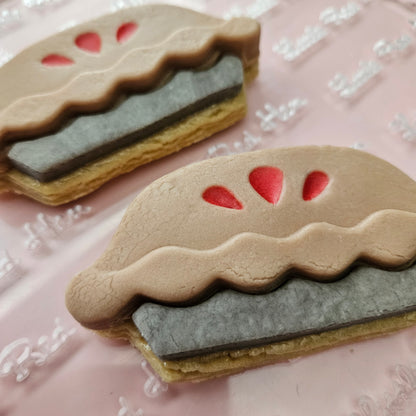 Pie Buttercream Stamp and Cookie Cutter Set