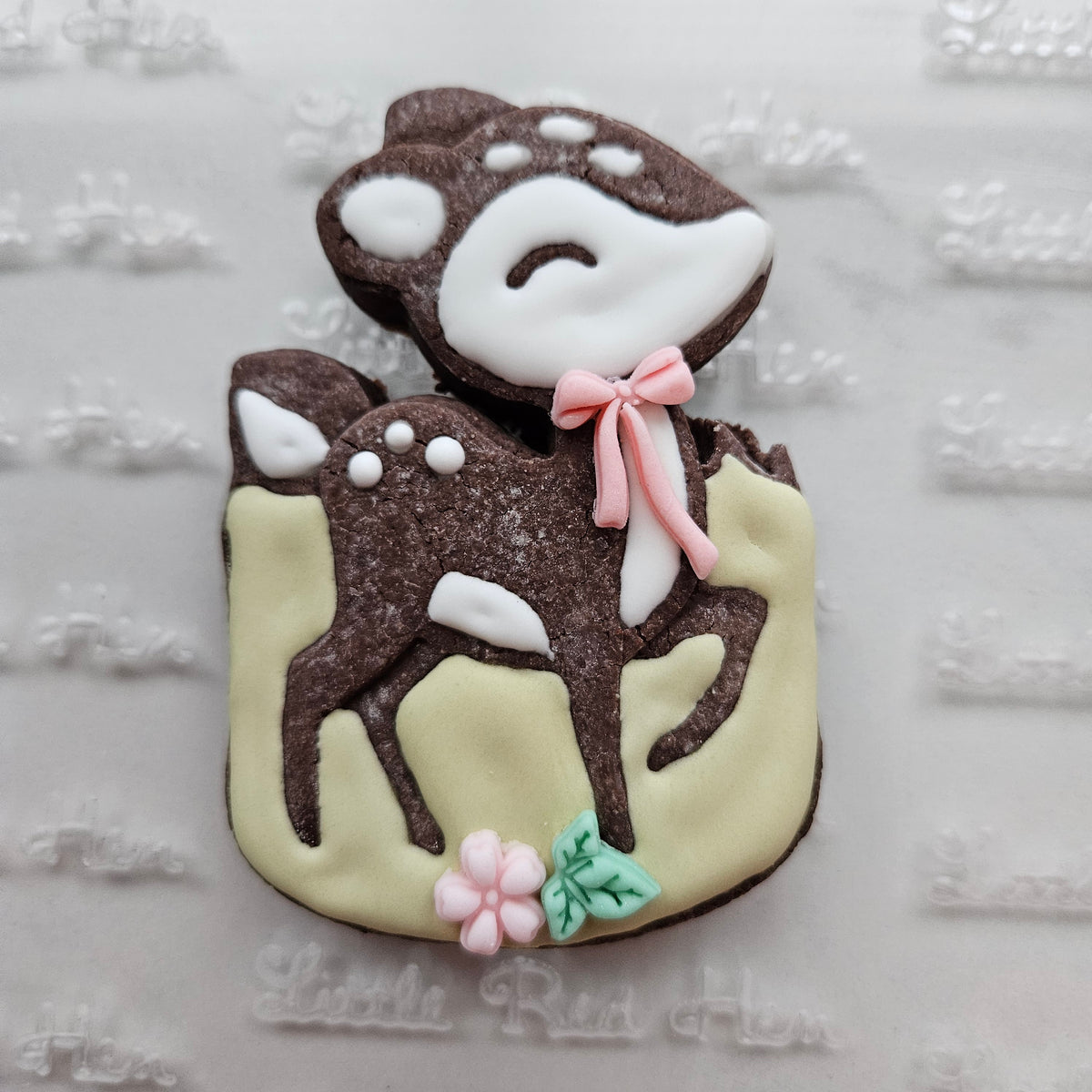 Deer DOUGH STAMP // READY TO FLOOD Stamp and Cookie Cutter Set