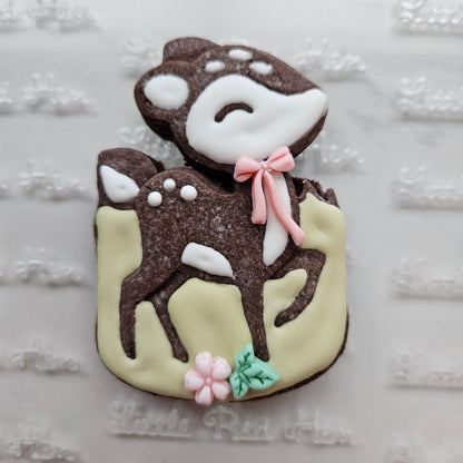Deer DOUGH STAMP // READY TO FLOOD Stamp and Cookie Cutter Set