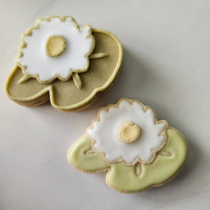 Lily Pad DOUGH STAMP // READY TO FLOOD Stamp and Cookie Cutter Set
