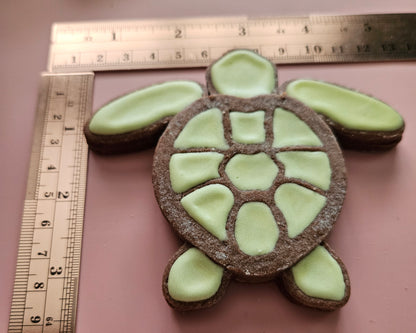 Sea Turtle DOUGH STAMP // READY TO FLOOD Stamp and Cookie Cutter Set