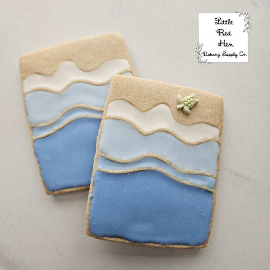 Beach DOUGH STAMP // READY TO FLOOD Stamp and Cookie Cutter Set