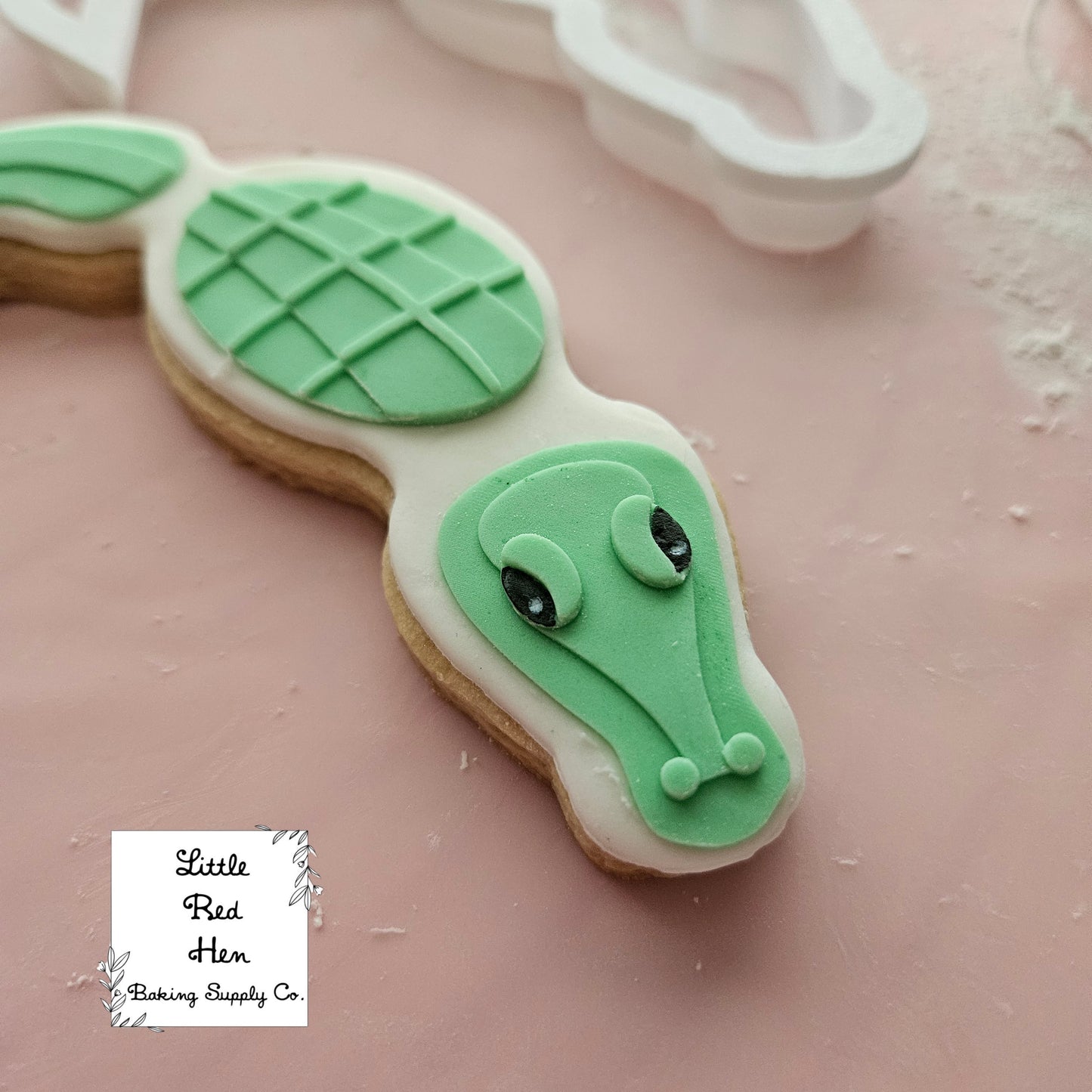 Alligator Fondant and Buttercream Stamp and Cutter Set