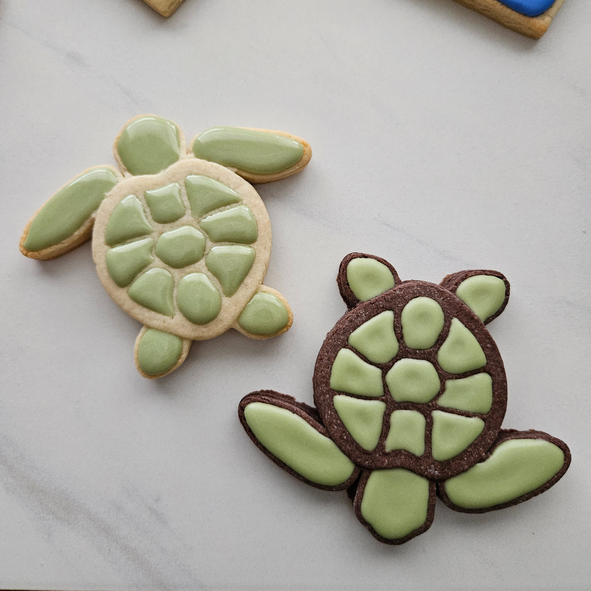 Sea Turtle DOUGH STAMP // READY TO FLOOD Stamp and Cookie Cutter Set