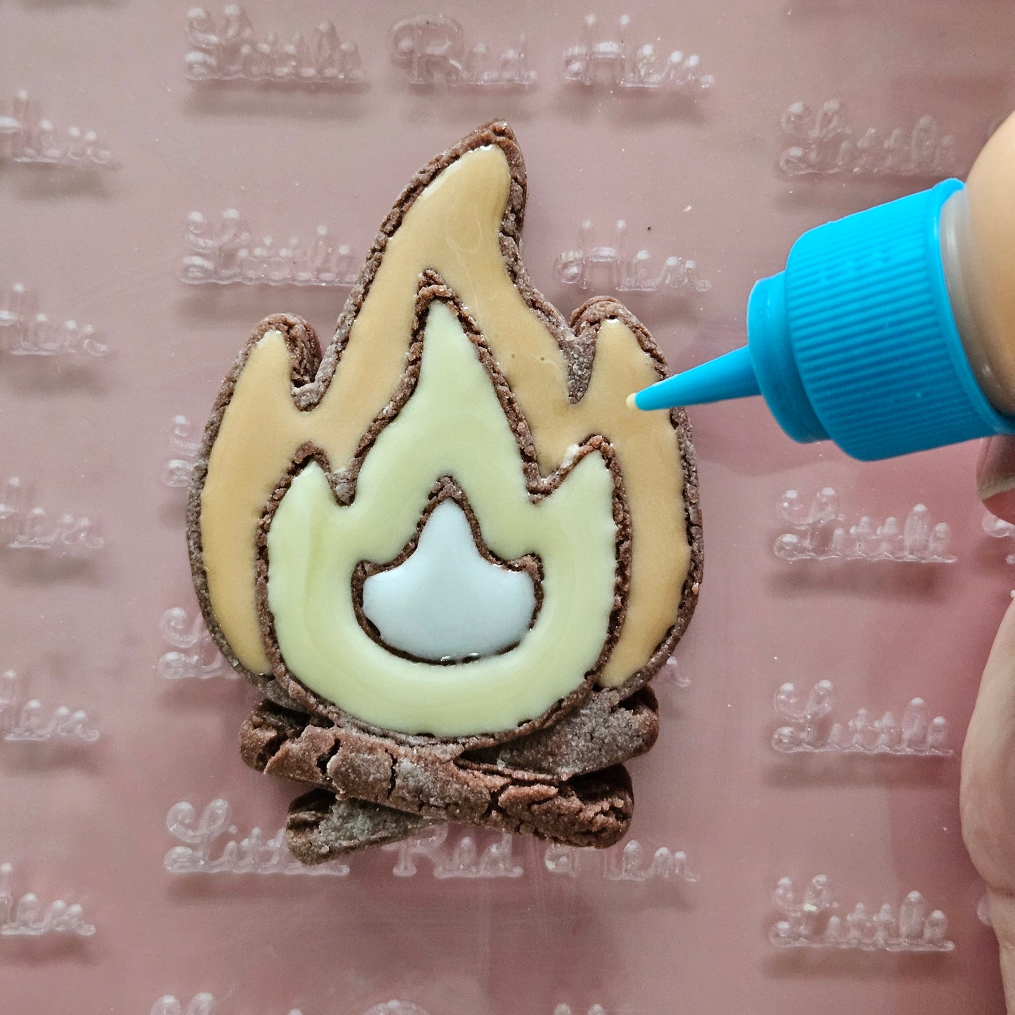 Camp Fire DOUGH STAMP // READY TO FLOOD Stamp and Cookie Cutter Set