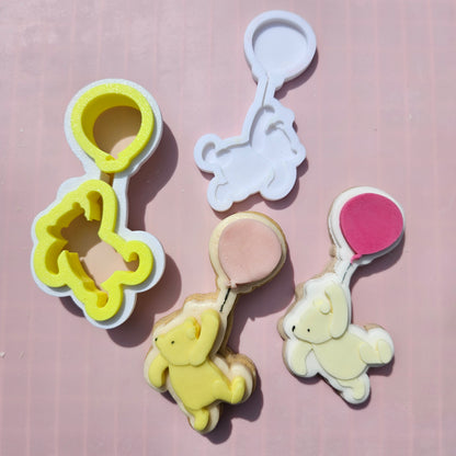 Silly Ol' Bear Buttercream and Fondant Stamp and Cutter Set