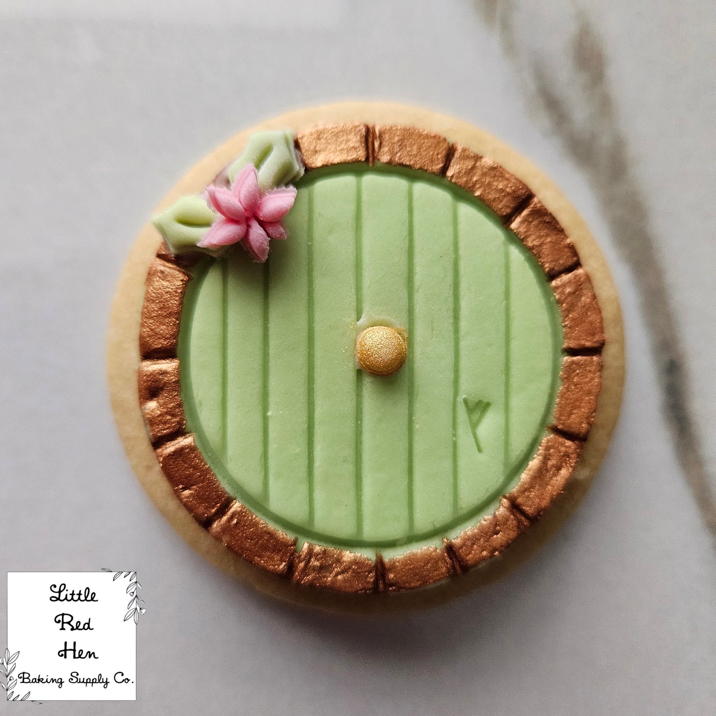 Hobbit Door Buttercream Stamp and Cutter Set