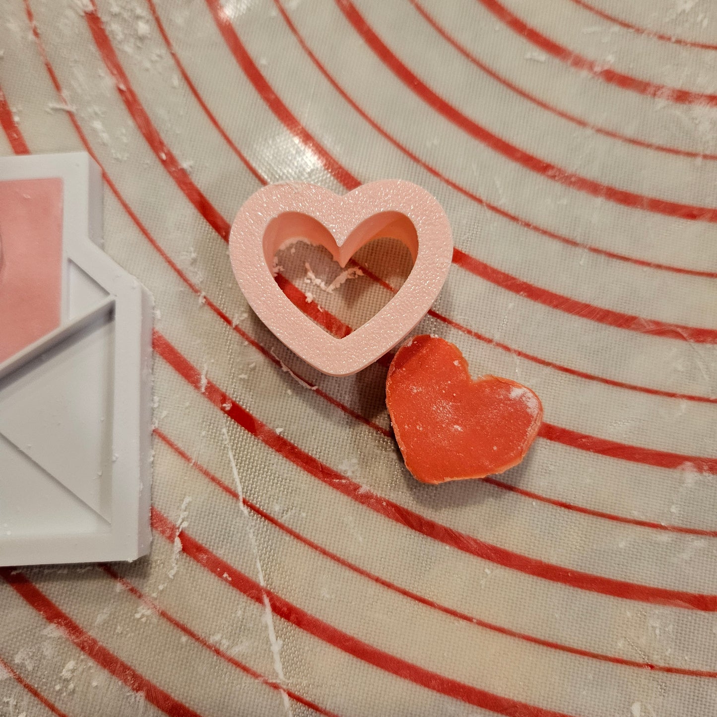 Valentine Fondant and Buttercream Stamp and Cutter Set