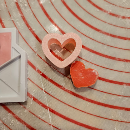 Valentine Fondant and Buttercream Stamp and Cutter Set