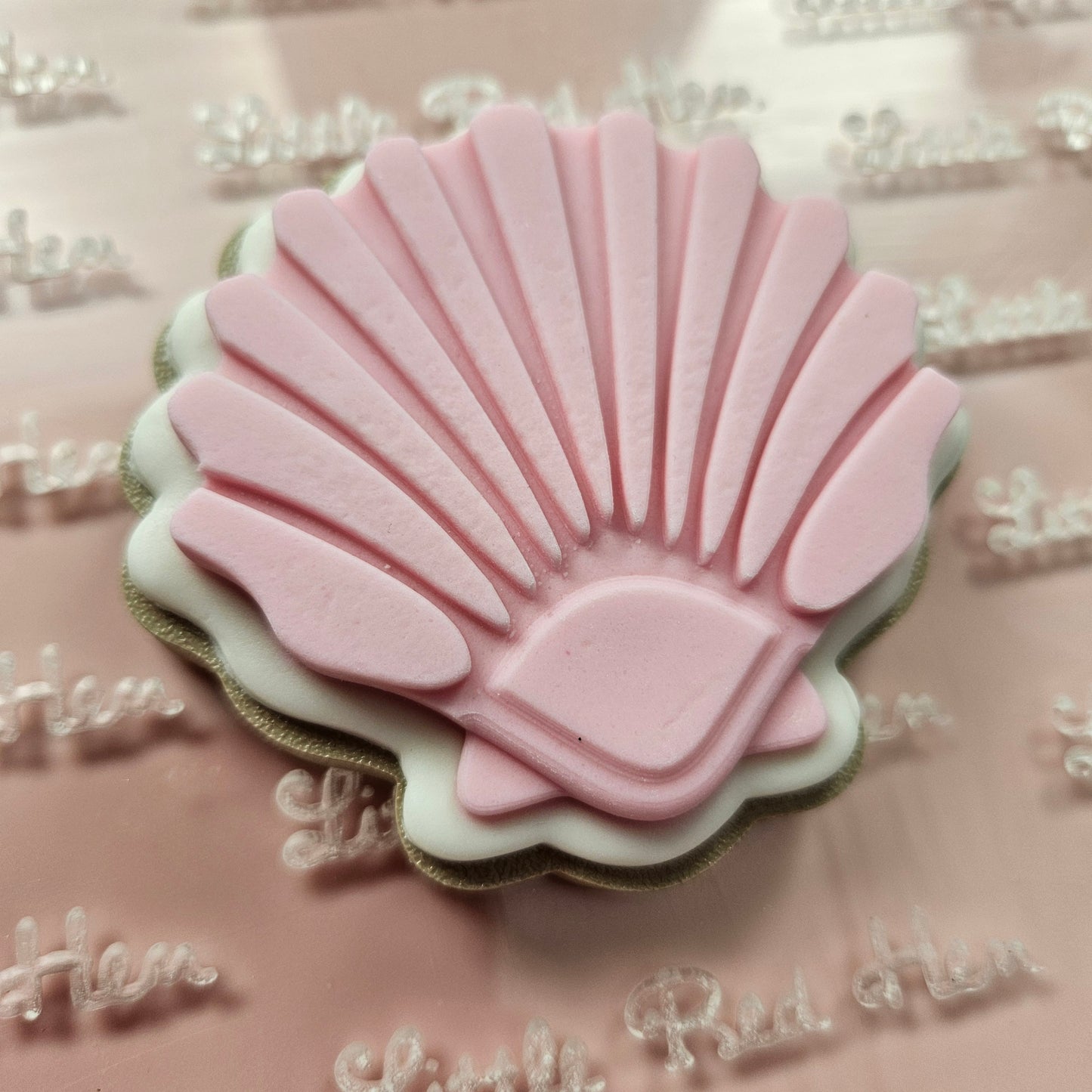 Shell Fondant and Buttercream Stamp and Cutter Set