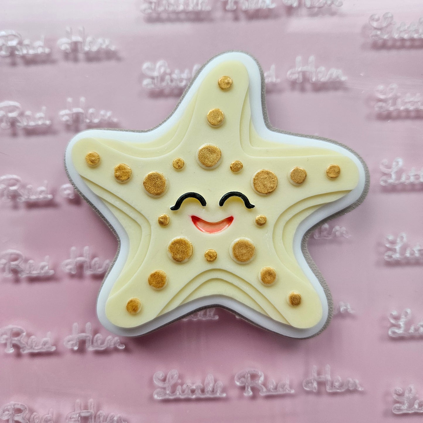 Starfish Fondant and Buttercream Stamp and Cutter Set