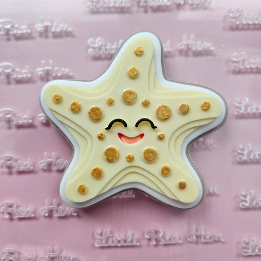 Starfish Fondant and Buttercream Stamp and Cutter Set