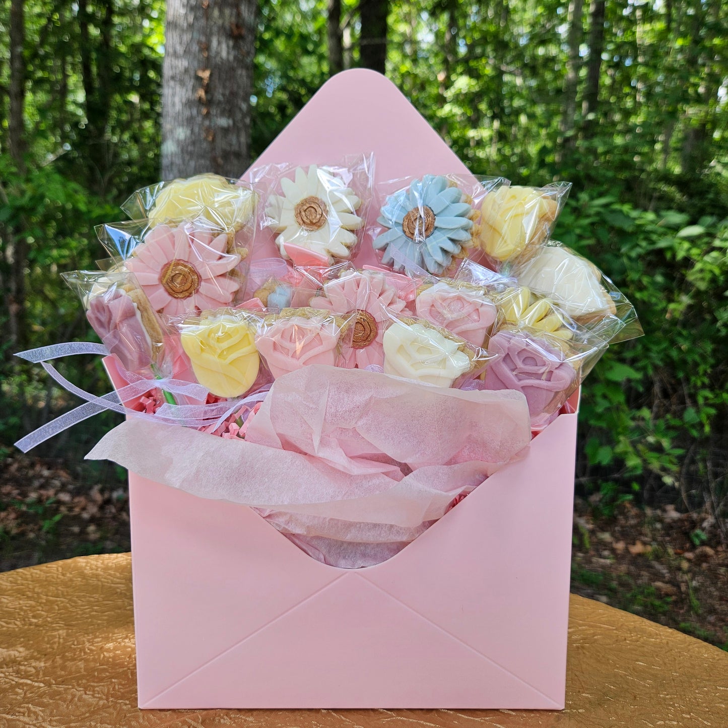 Daisy Blossom Bloom Buttercream Fondant Stamp and Cookie Cutter Set