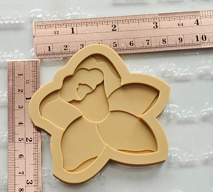 Daffodil Blossom Bloom Buttercream Fondant Stamp and Cookie Cutter Set