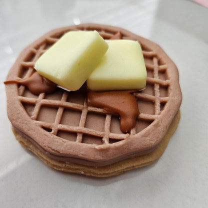 Waffle Buttercream Stamp and Cookie Cutter Set