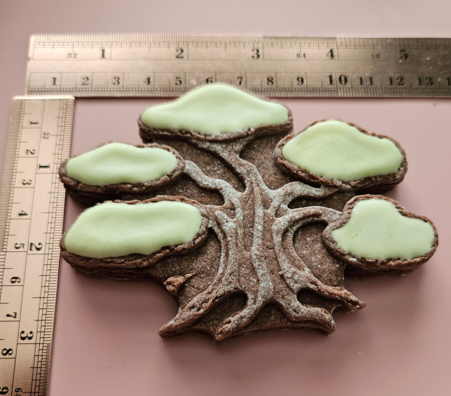 Tree Angel Oak DOUGH STAMP // READY TO FLOOD Stamp and Cookie Cutter Set