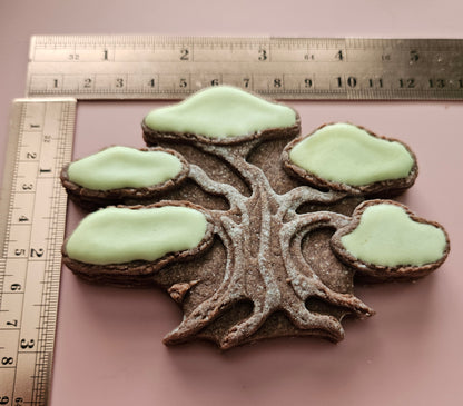 Tree Angel Oak DOUGH STAMP // READY TO FLOOD Stamp and Cookie Cutter Set