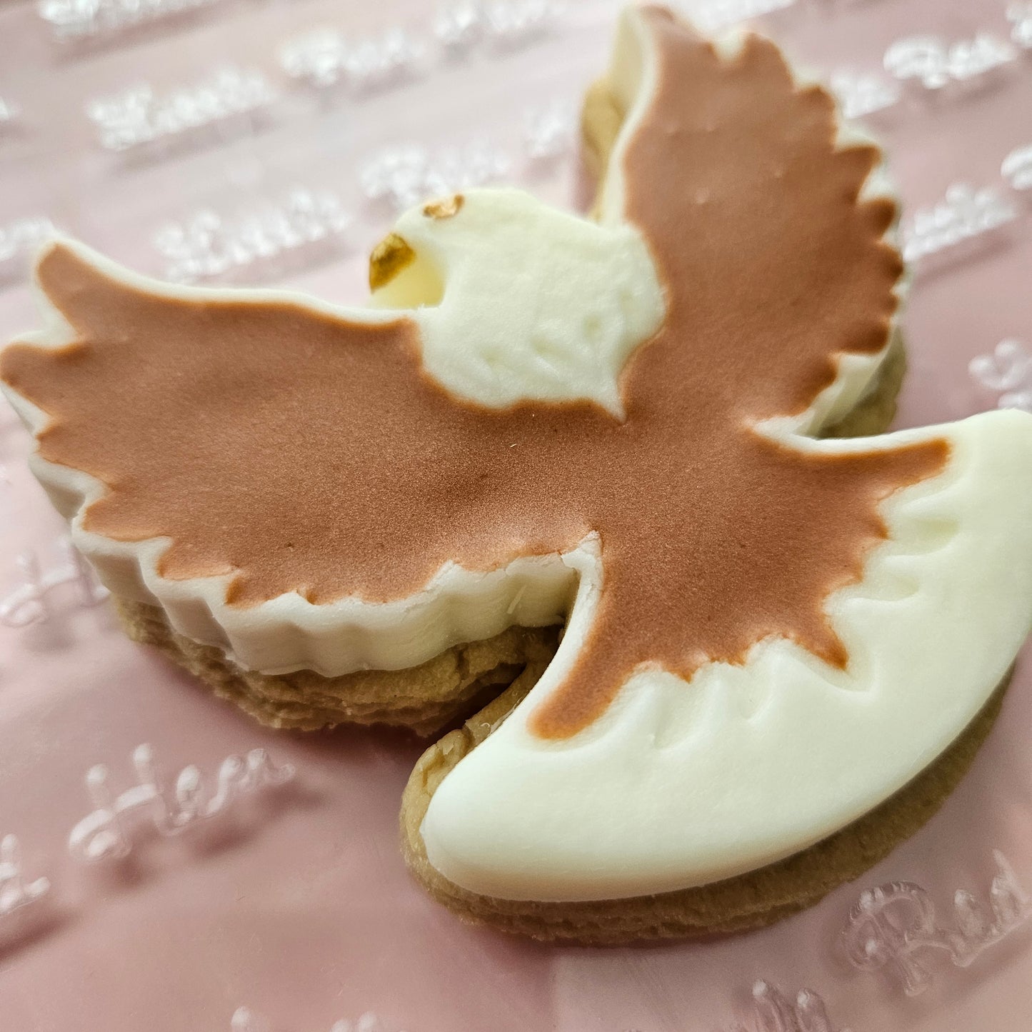 Americana Eagle READY TO FLOOD Buttercream Fondant Stamp and Cookie Cutter Set