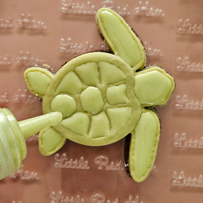 Sea Turtle DOUGH STAMP // READY TO FLOOD Stamp and Cookie Cutter Set