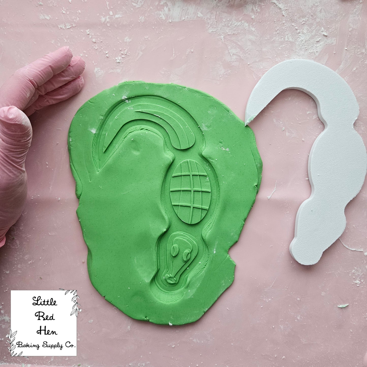 Alligator Fondant and Buttercream Stamp and Cutter Set