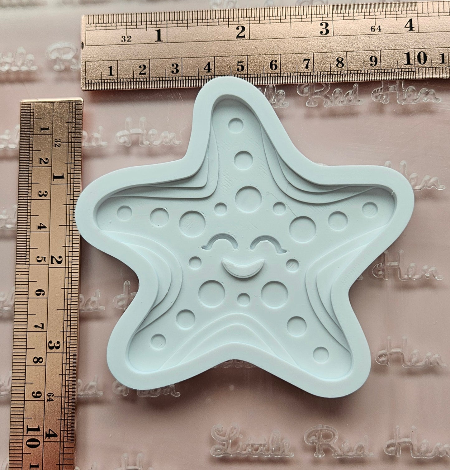 Starfish Fondant and Buttercream Stamp and Cutter Set